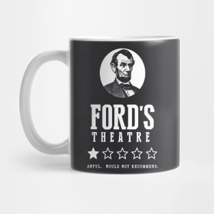 Abraham Lincoln Ford Theatre 1 Star Review Mug